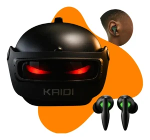 Fone De Ouvido Gamer Bluetooth KAIDI Tws Kd-777 Cor Preto